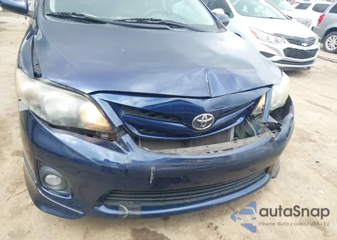 2011 Toyota Corolla S z USA, uszkodzony, nr VIN 2T1BU4EE5BC629044